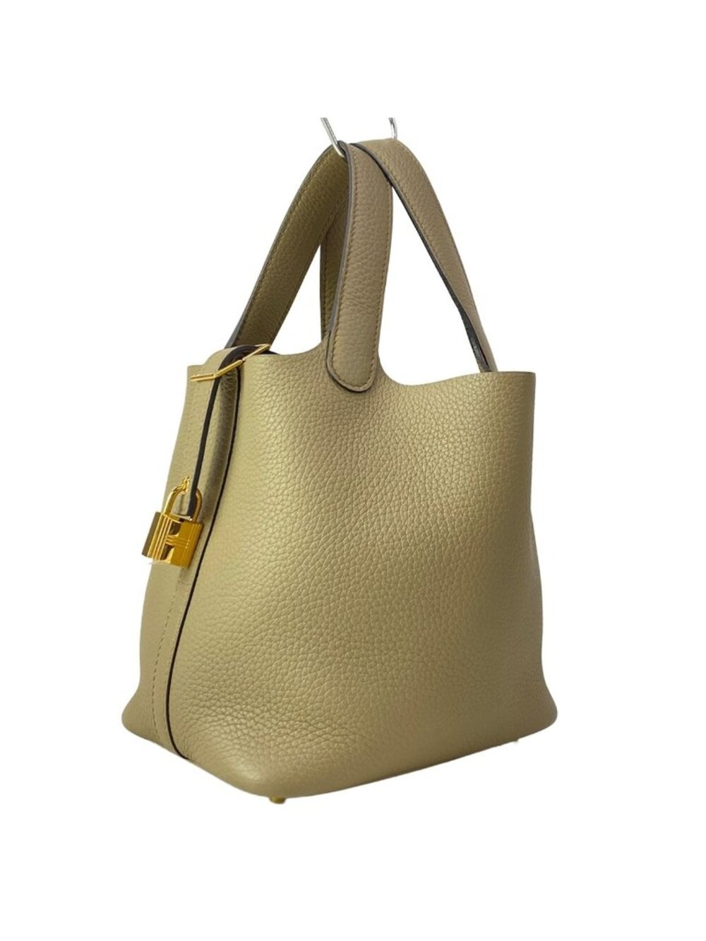 Hermes Handbag Picotin Lock PM Trench Gold